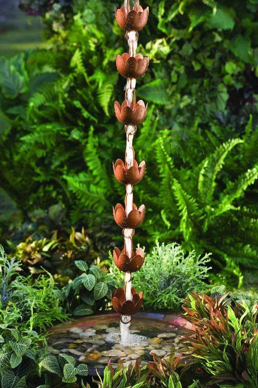 What is a rain chain and how does it work? Learn all about rain chains and see some of our most popular choices.