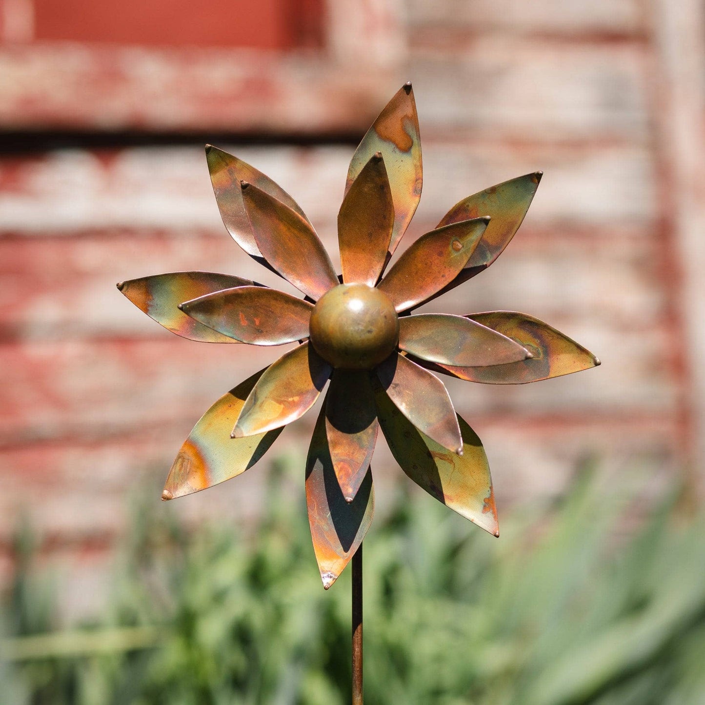 Happy Gardens - Dahlia Flower Wind Spinner 8”