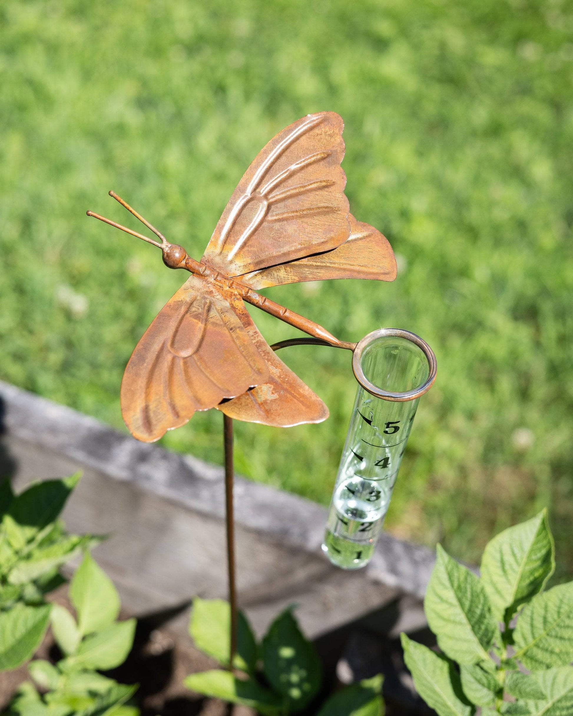 Happy Gardens - Butterfly Rain Gauge