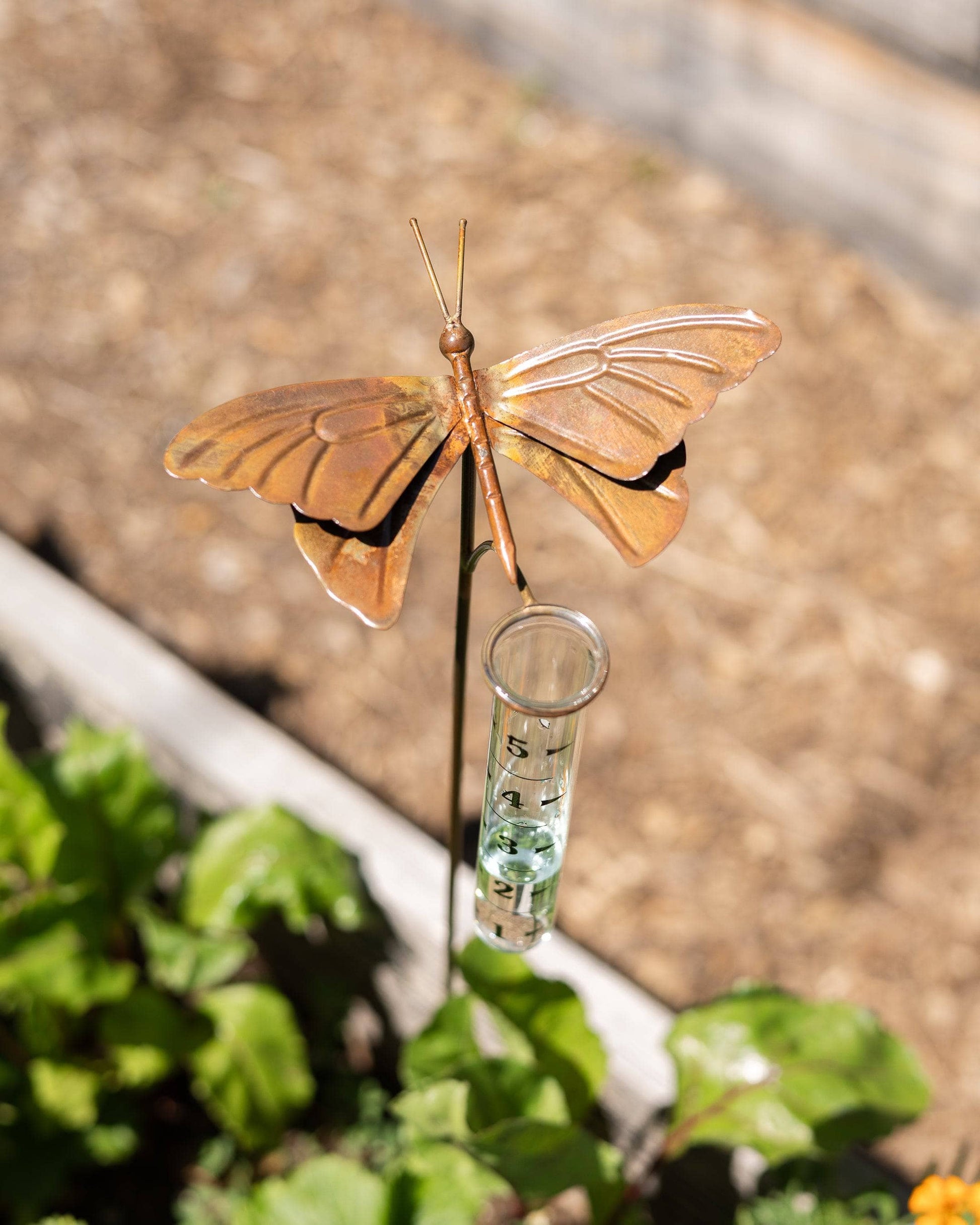 Happy Gardens - Butterfly Rain Gauge