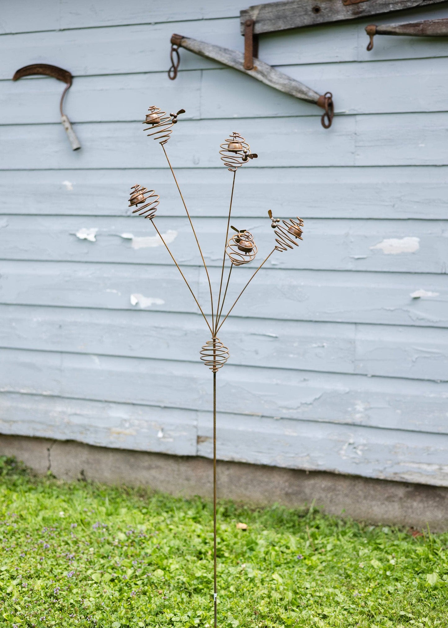 Happy Gardens - Bee Spiral Garden Stake