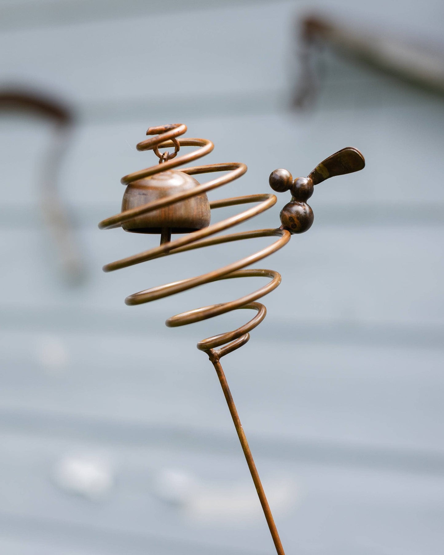 Happy Gardens - Bee Spiral Garden Stake