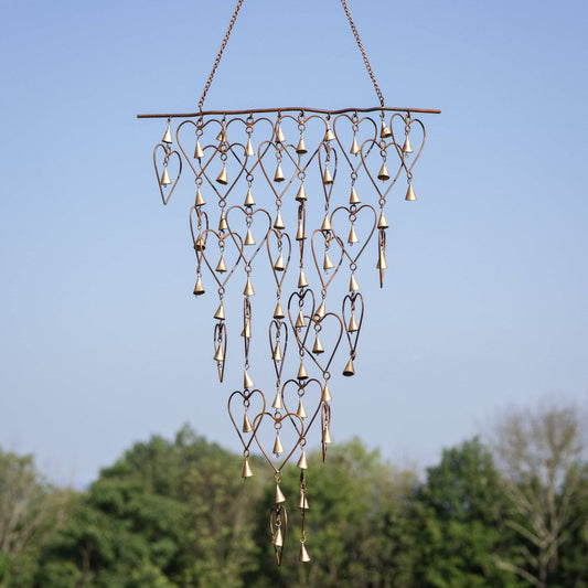 Happy Gardens - Shimmering Bells with Hearts