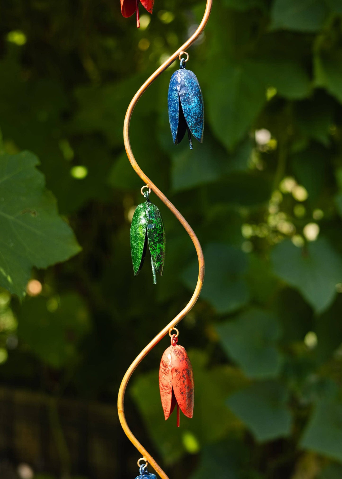 Happy Gardens - Bell Spiral Multicolor Wind Chime