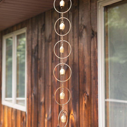 Happy Gardens - Circles with Bells Ornament