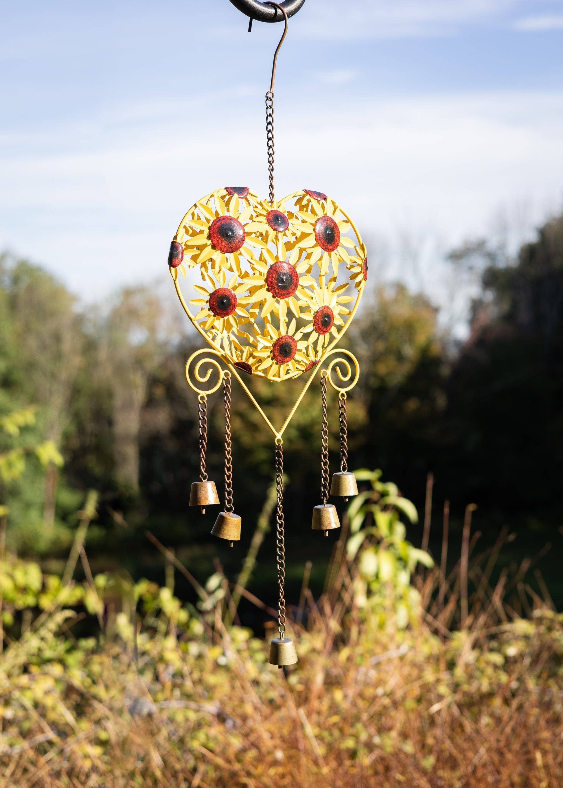 Yellow Daisy Wind Chime - Happy Gardens