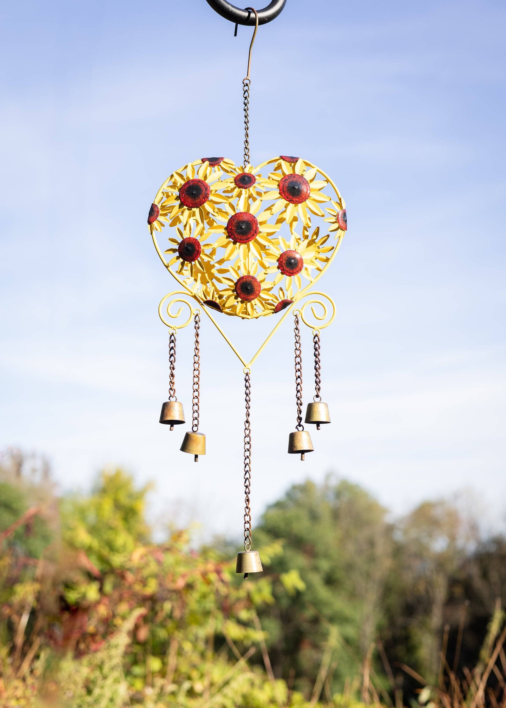 Yellow Daisy Wind Chime - Happy Gardens