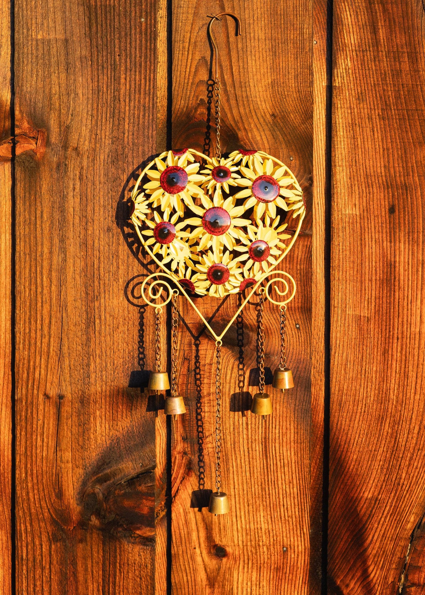 Yellow Daisy Wind Chime - Happy Gardens