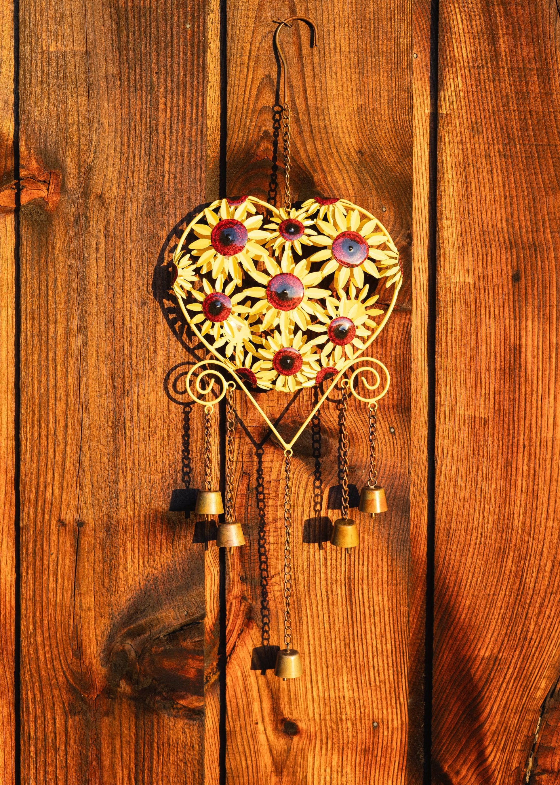 Yellow Daisy Wind Chime - Happy Gardens