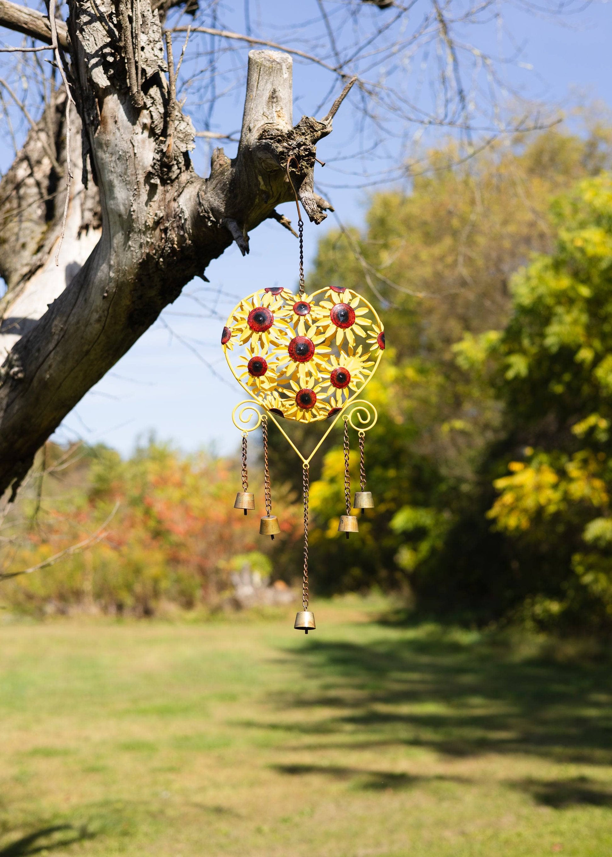 Yellow Daisy Wind Chime - Happy Gardens