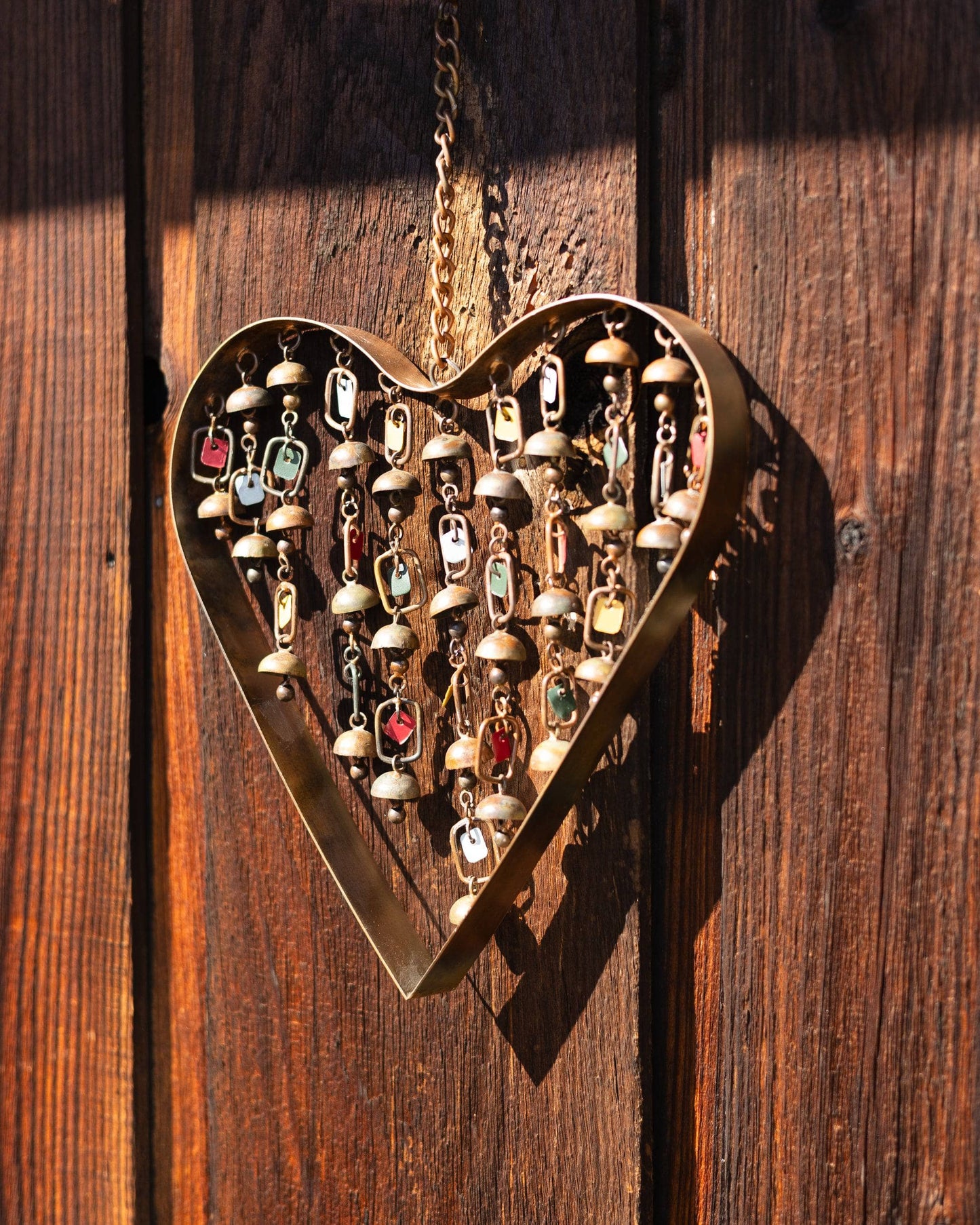 Happy Gardens - Heart with Dangles Ornament and Wind Chime