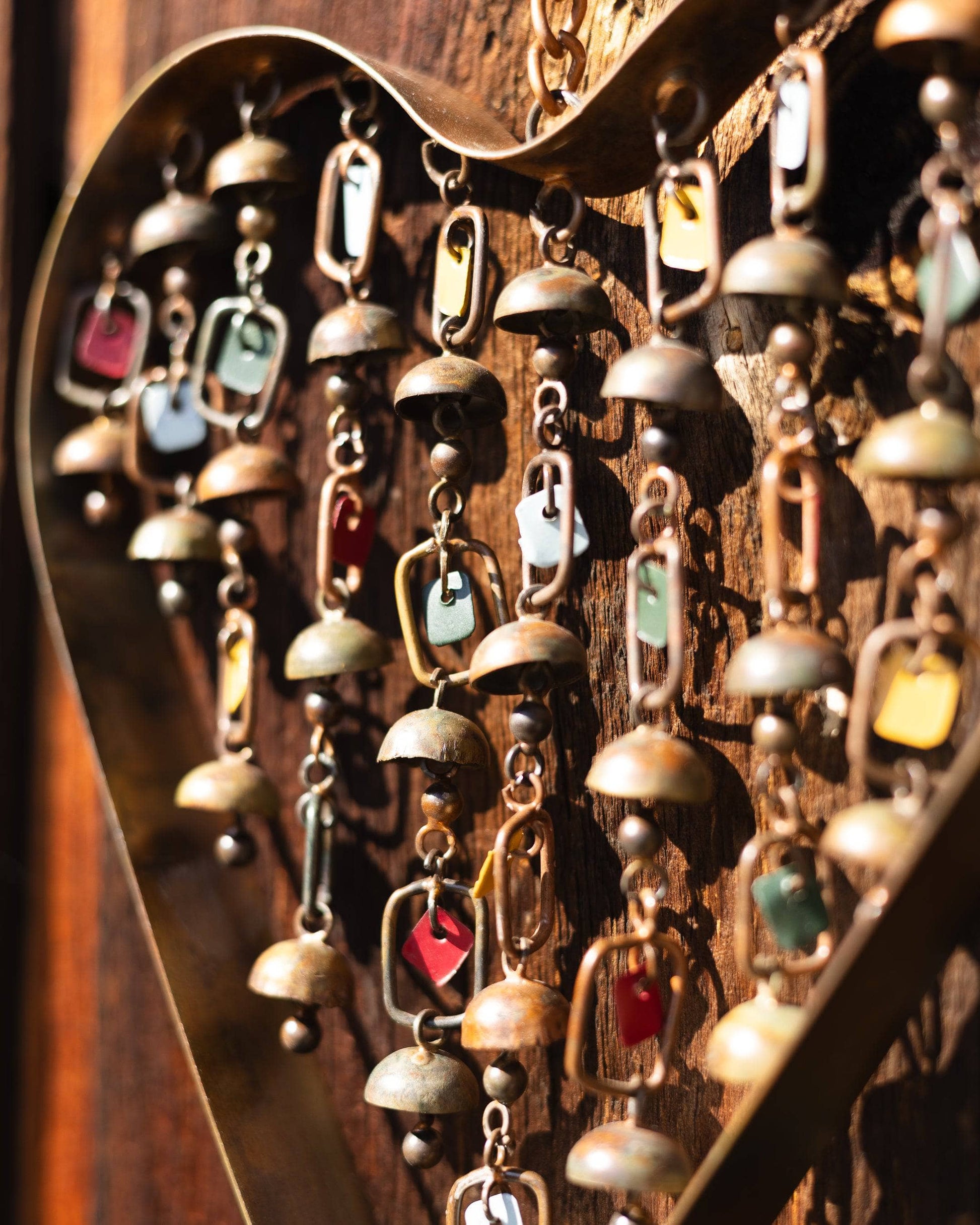 Happy Gardens - Heart with Dangles Ornament and Wind Chime