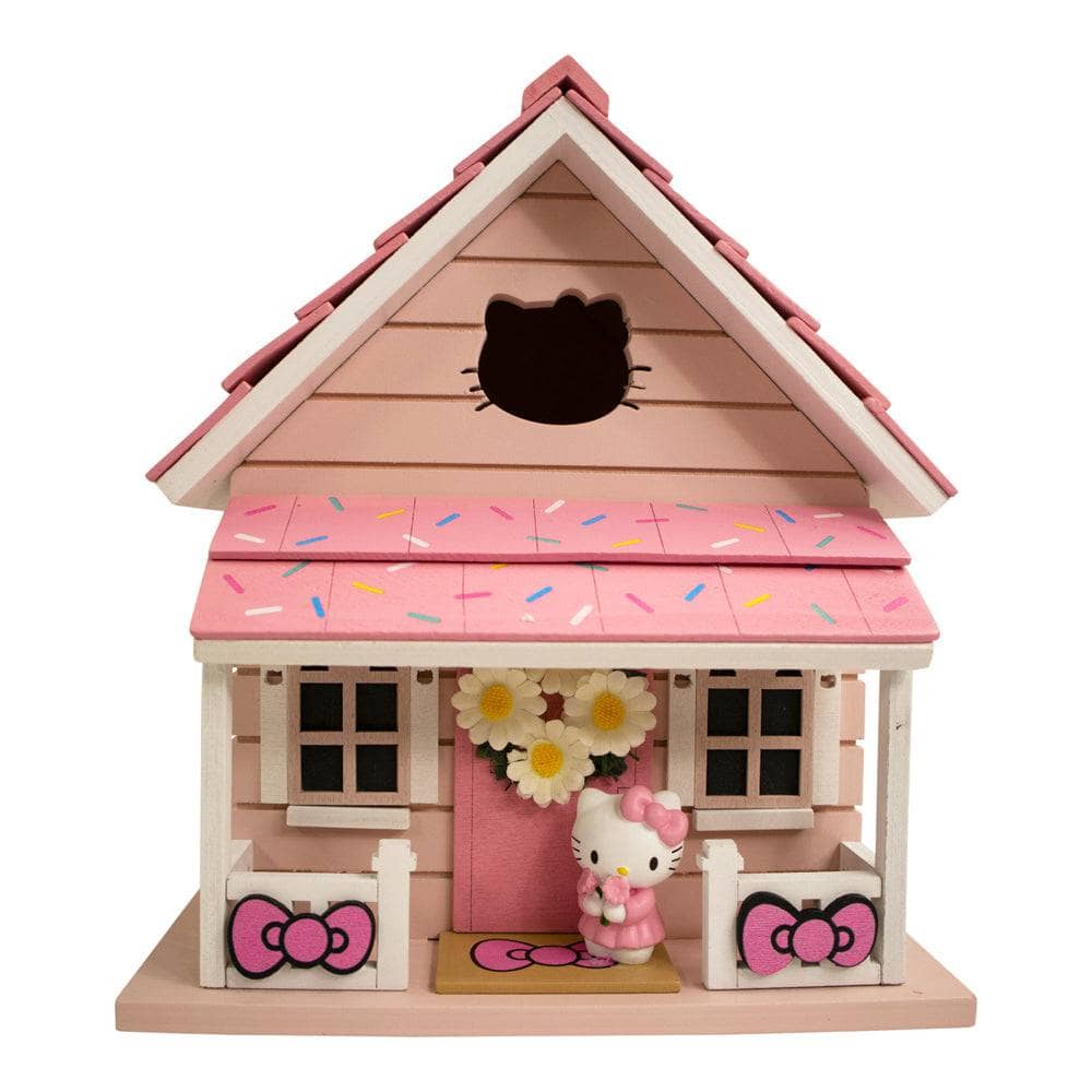 Hello Kitty Icon Birdhouse - Happy Gardens