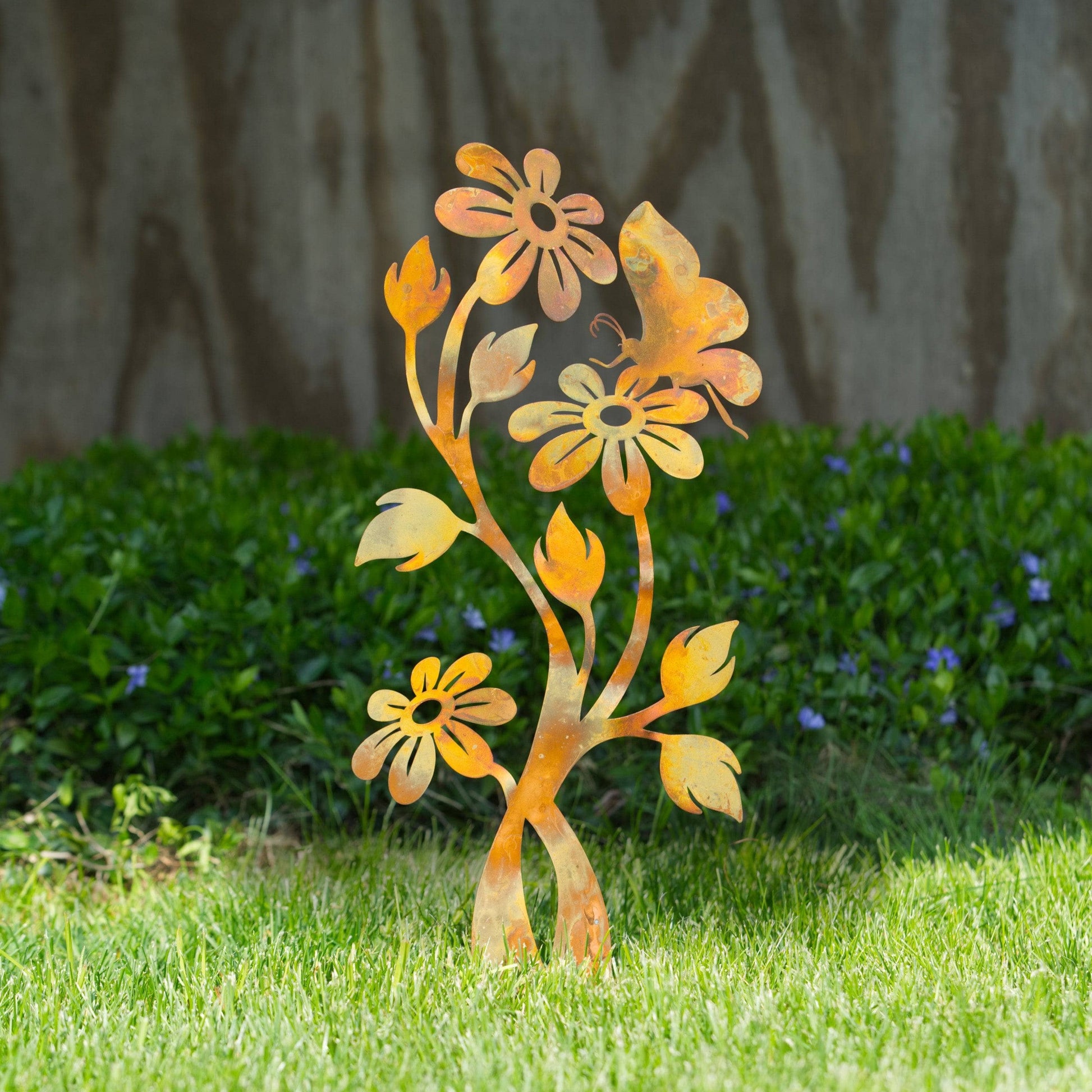 Happy Gardens - Daisy Flamed Garden Stake