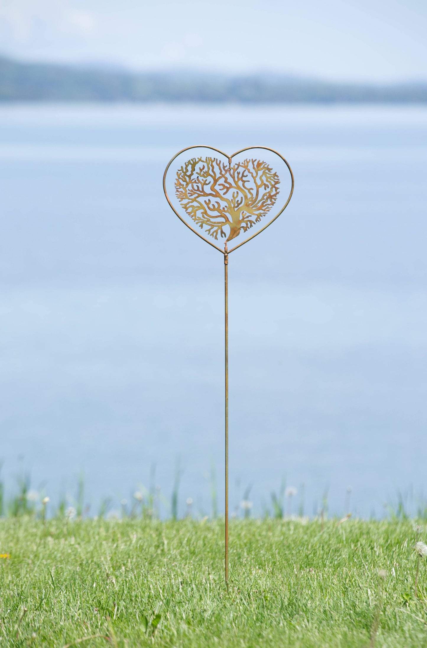 Heart Tree of Life Garden Stake - Happy Gardens