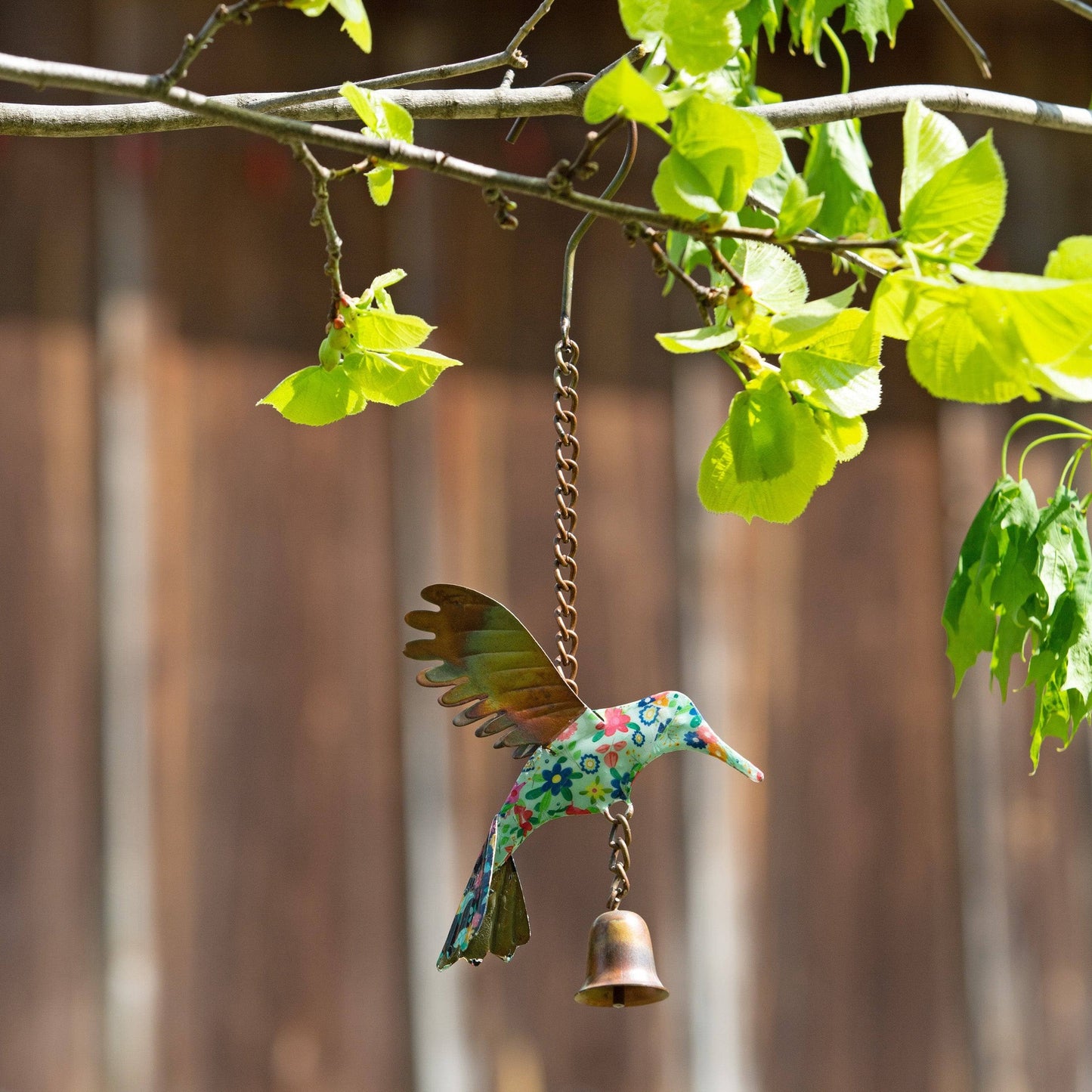Happy Gardens - Floral Hummingbird Multicolor Ornament