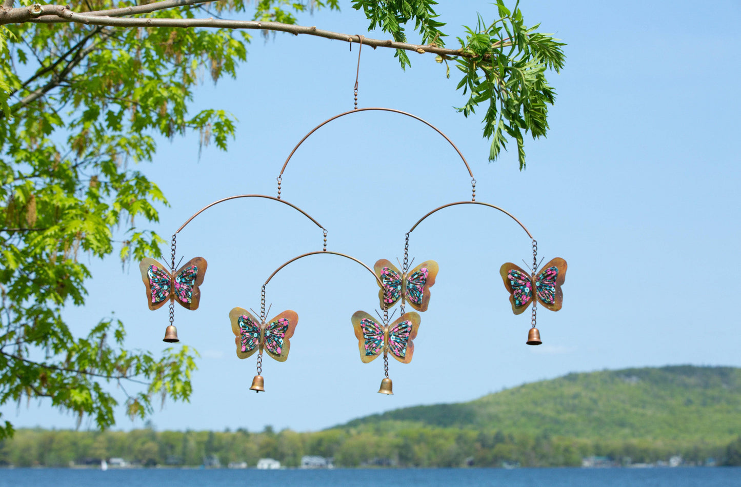 Happy Gardens - Floral Butterfly Hanging Mobile
