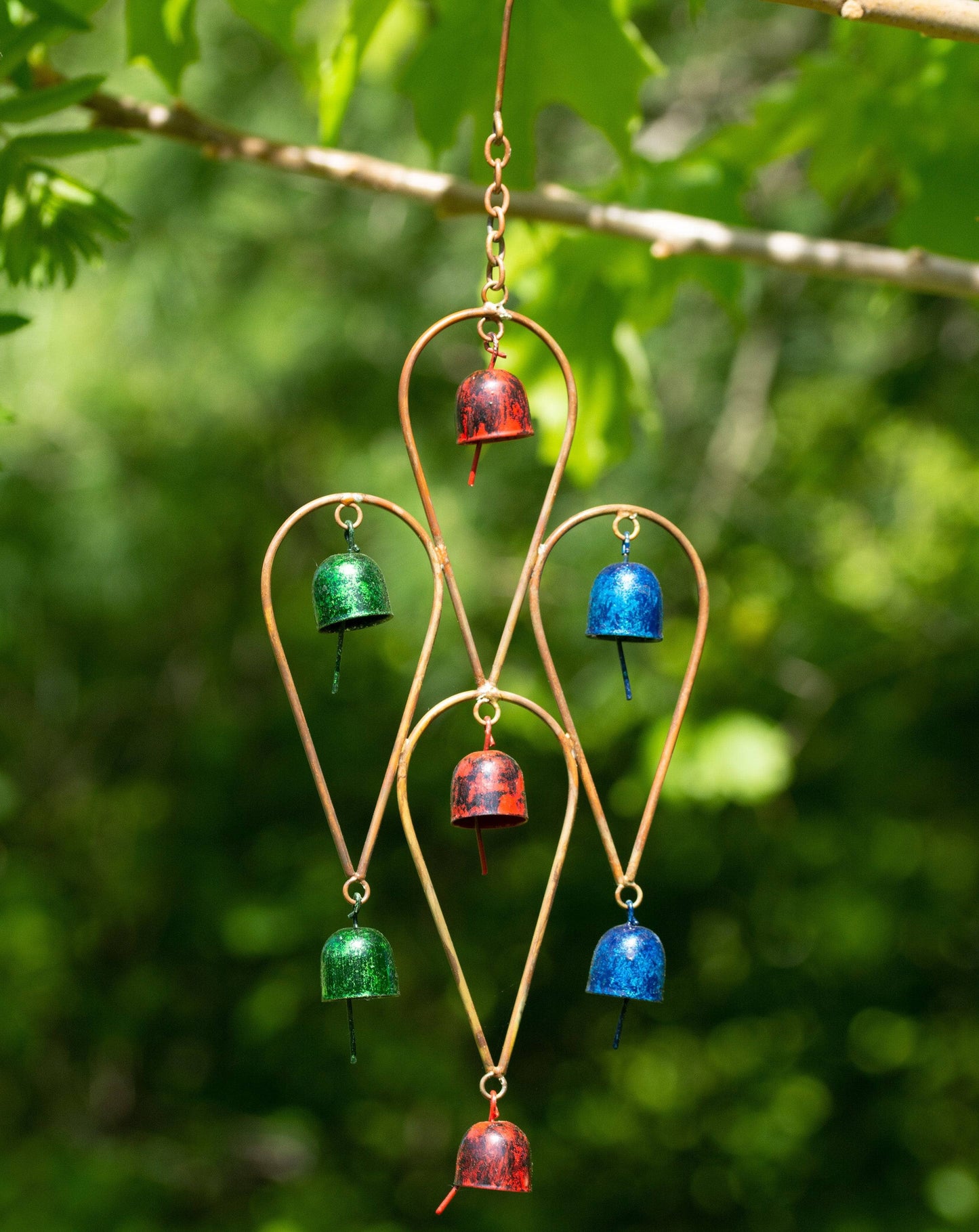 Happy Gardens - Teardrop Multicolor Wind Chime