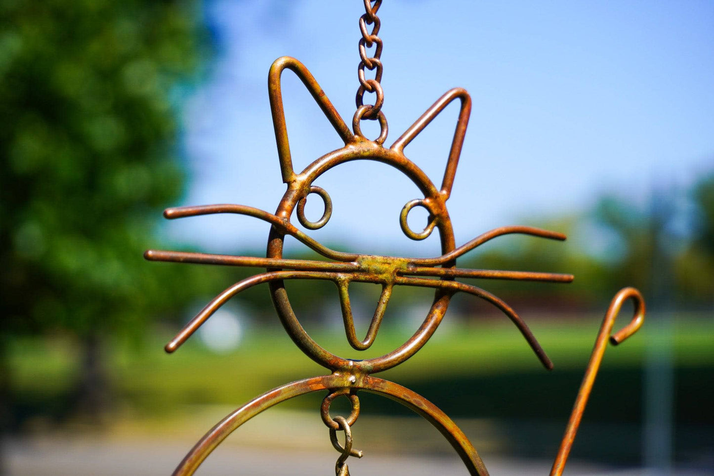 Happy Gardens - Cats w/Bells Wind Chime