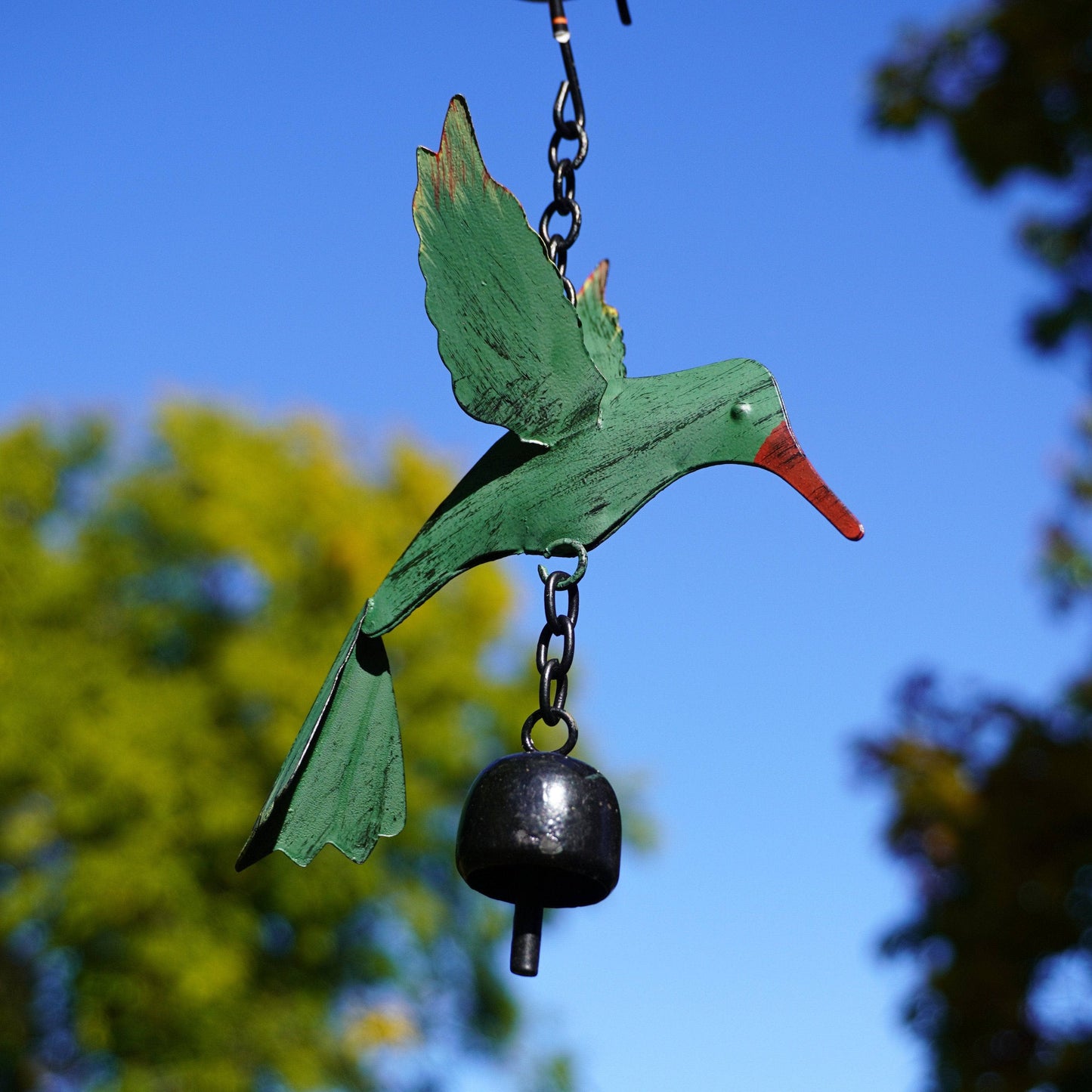 Hummingbird Multicolor Hanging Ornament - Happy Gardens