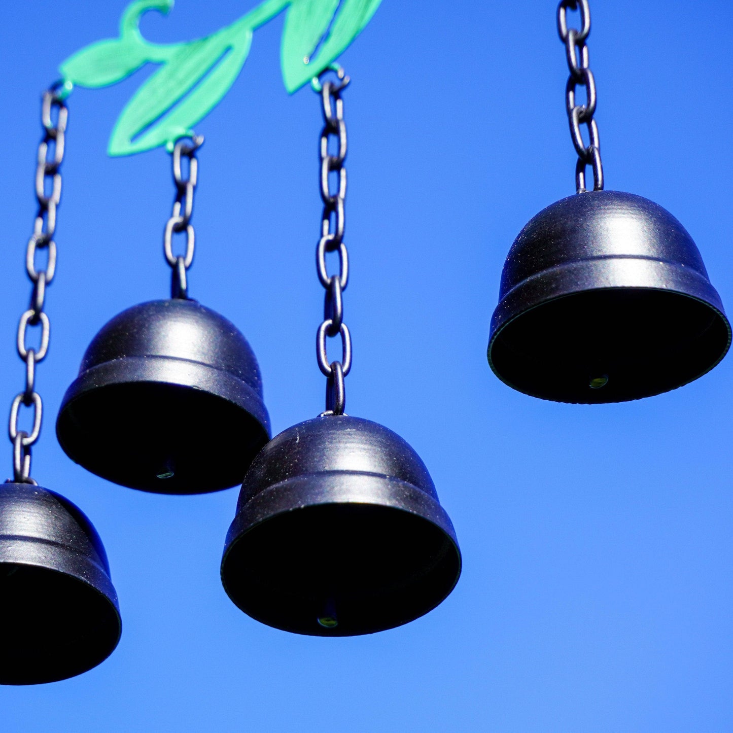 Hanging Bird w/Bells Multicolor Wind Chime - Happy Gardens