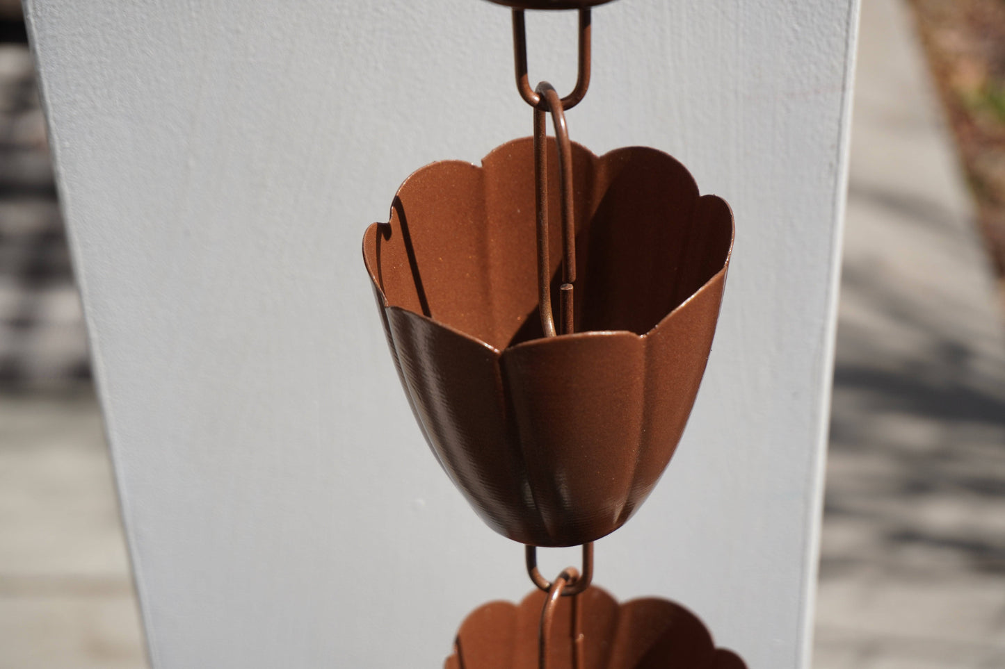 Happy Gardens - Scallop Cup Rain Chain