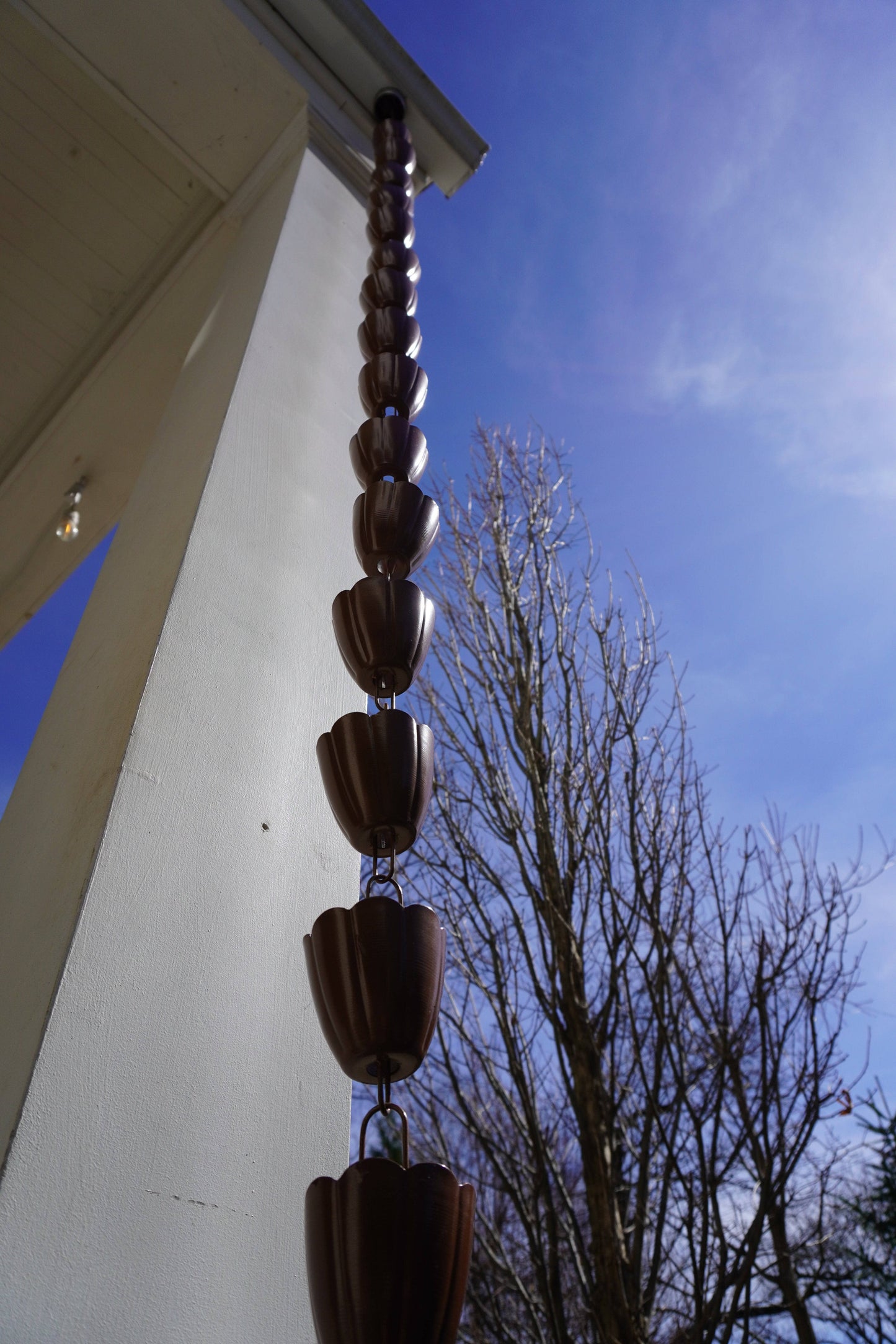 Happy Gardens - Scallop Cup Rain Chain