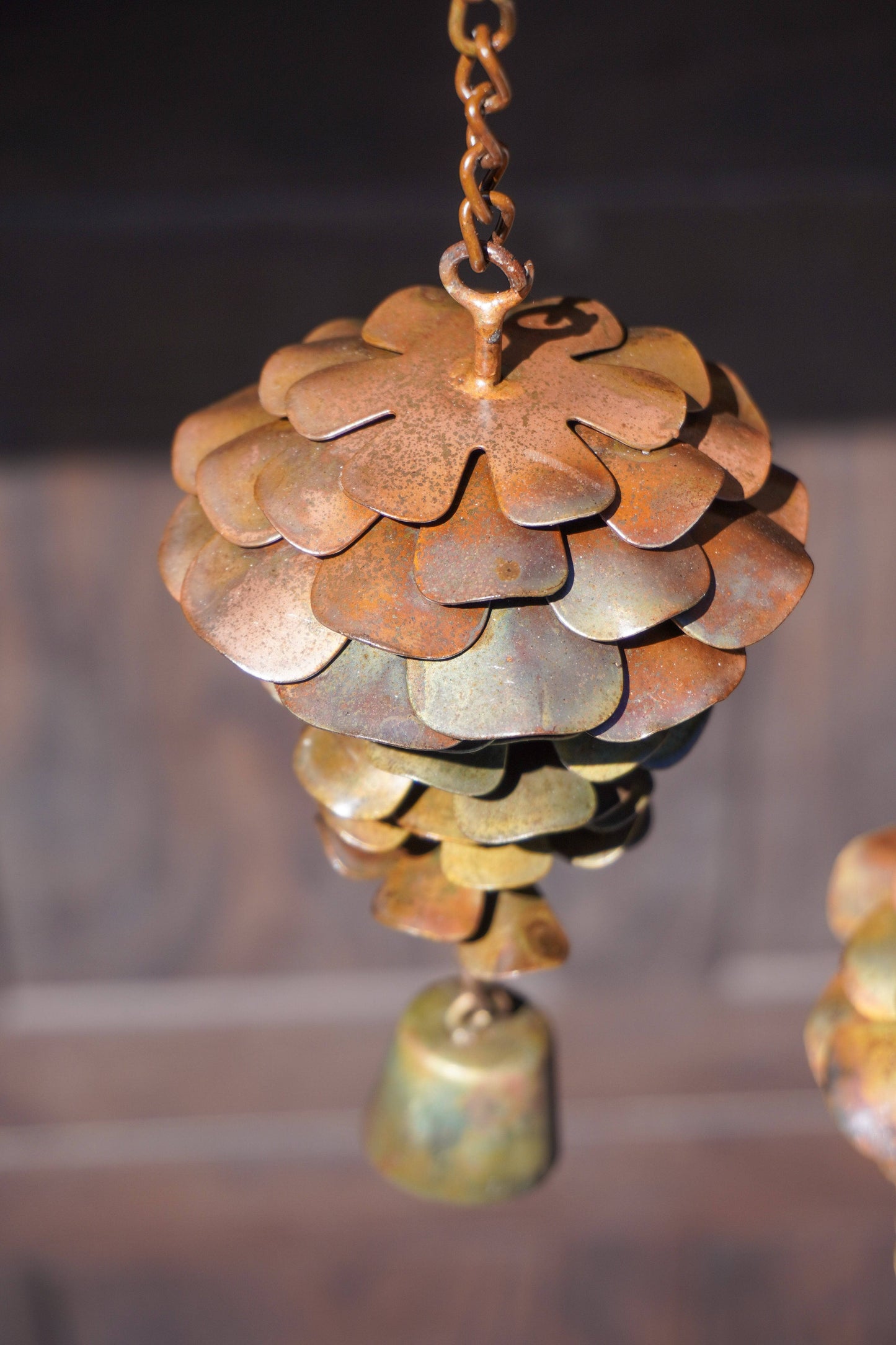 Happy Gardens - Pine Cone Wind Chime