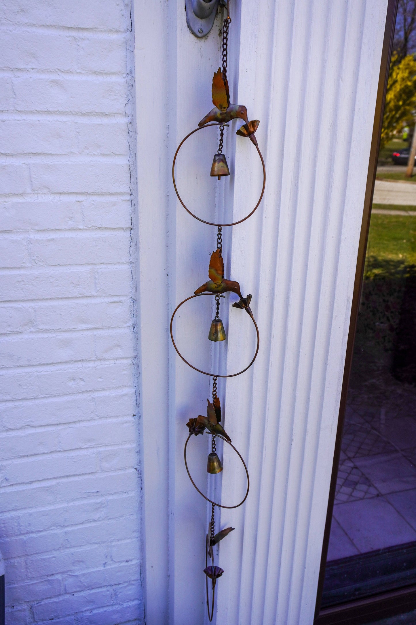 Happy Gardens - Hummingbirds with Flower Ornament