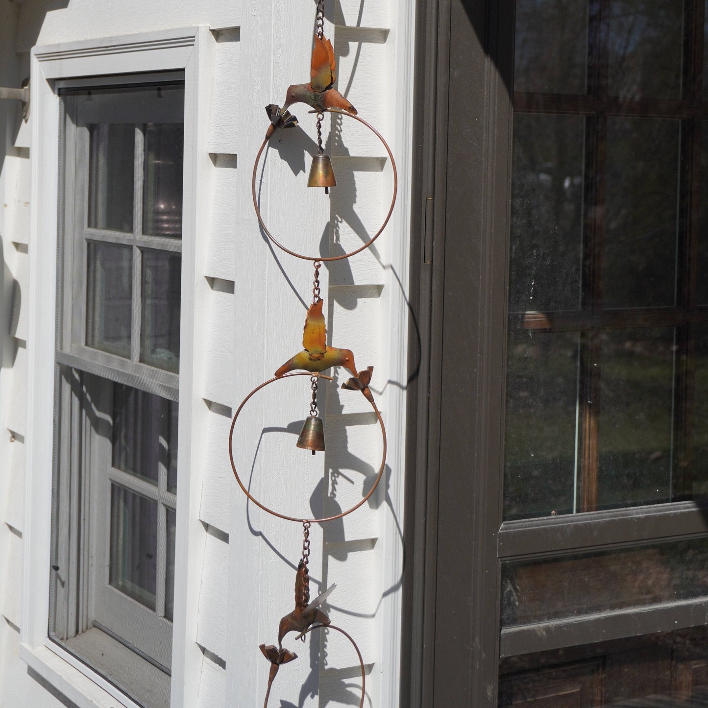 Happy Gardens - Hummingbirds with Flower Ornament