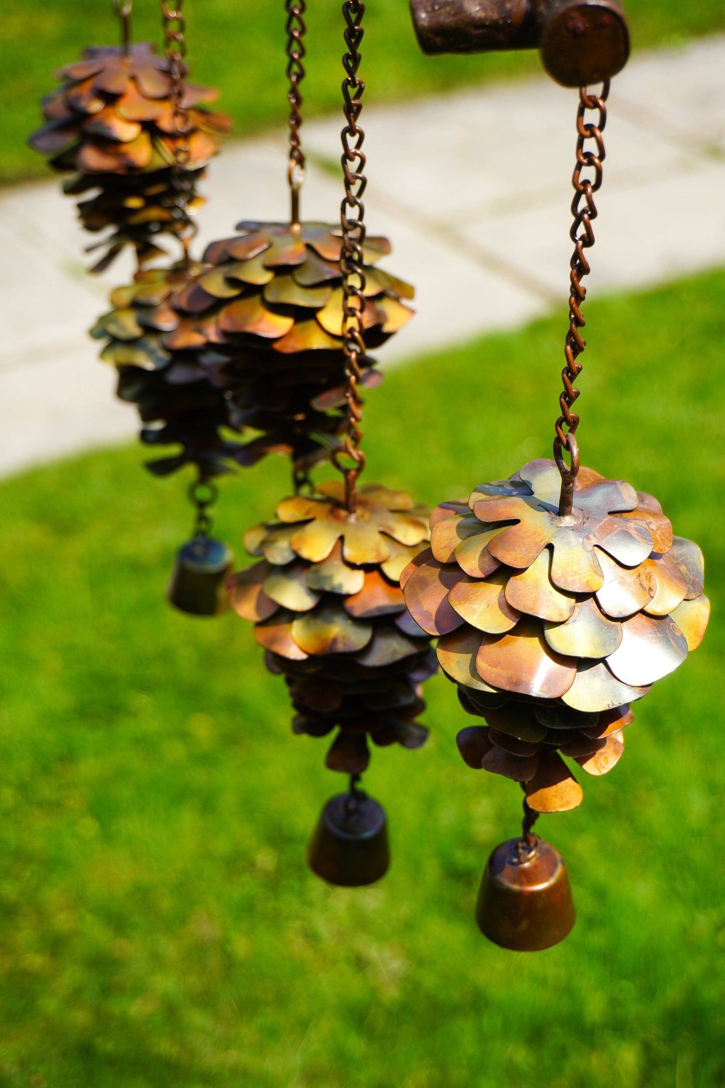 Happy Gardens - Pine Cone Wind Chime