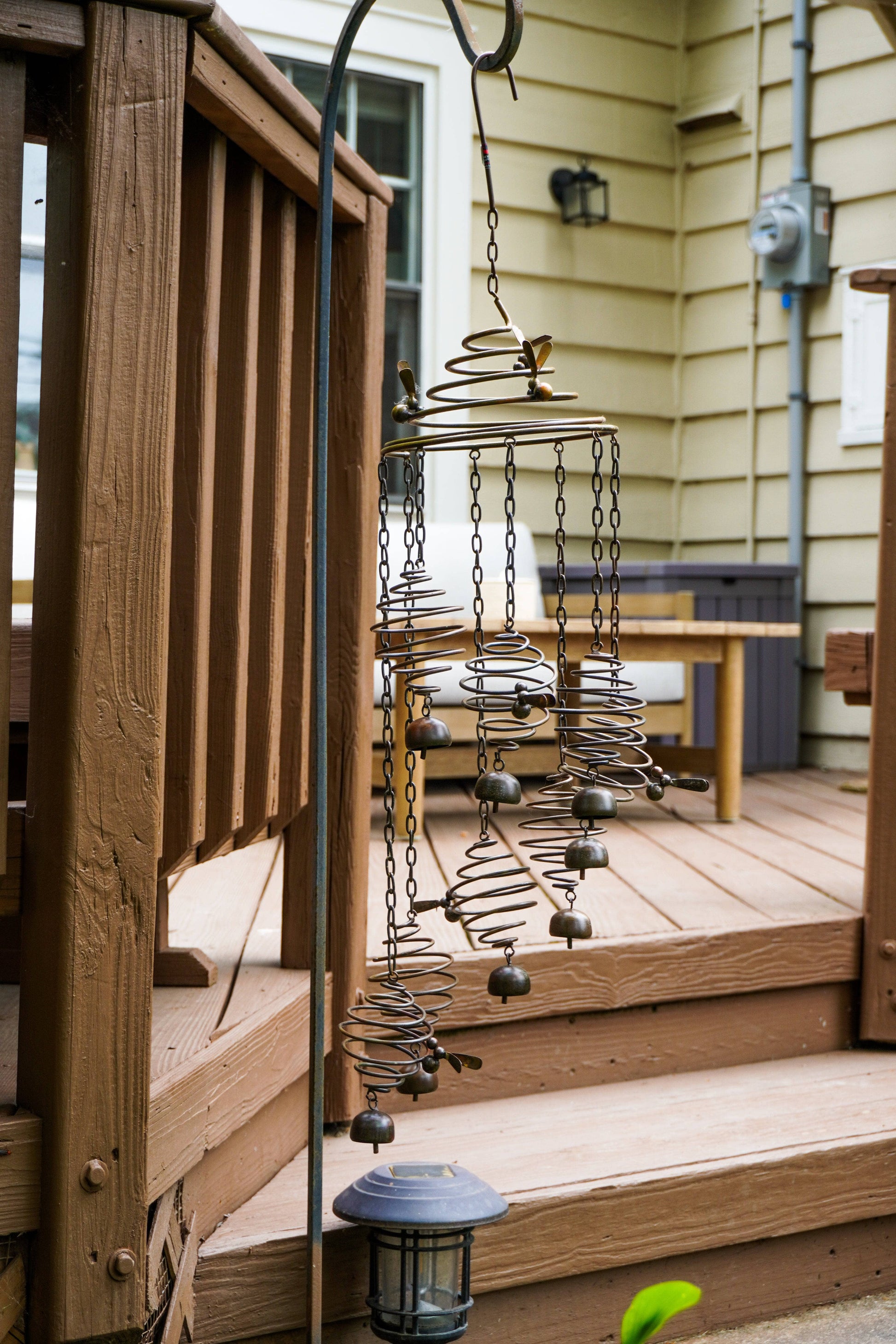 Happy Gardens - Bee Spiral with Bells Mobile Wind Chime