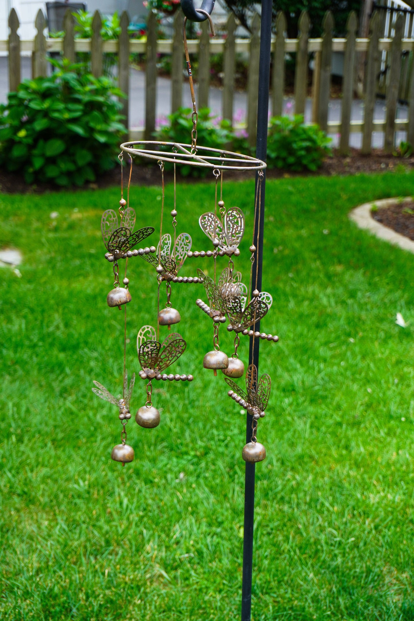 Dragonfly Bells Mobile - Happy Gardens