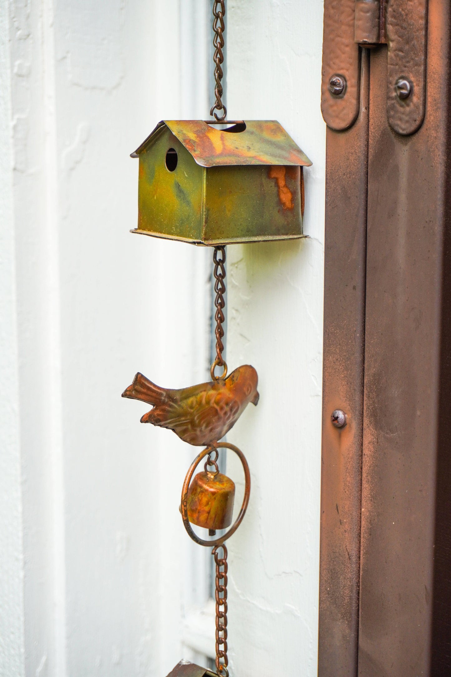 Happy Gardens - Bird House and Birds Garden Ornament