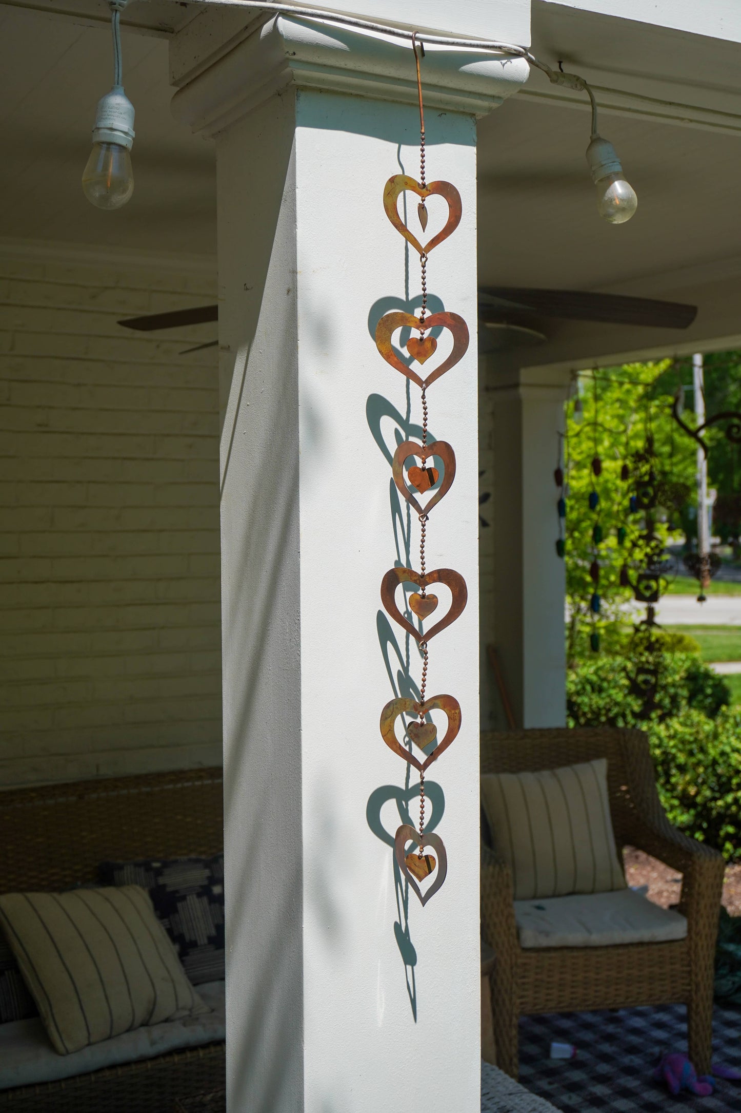 Happy Gardens - Hanging Hearts Ornament