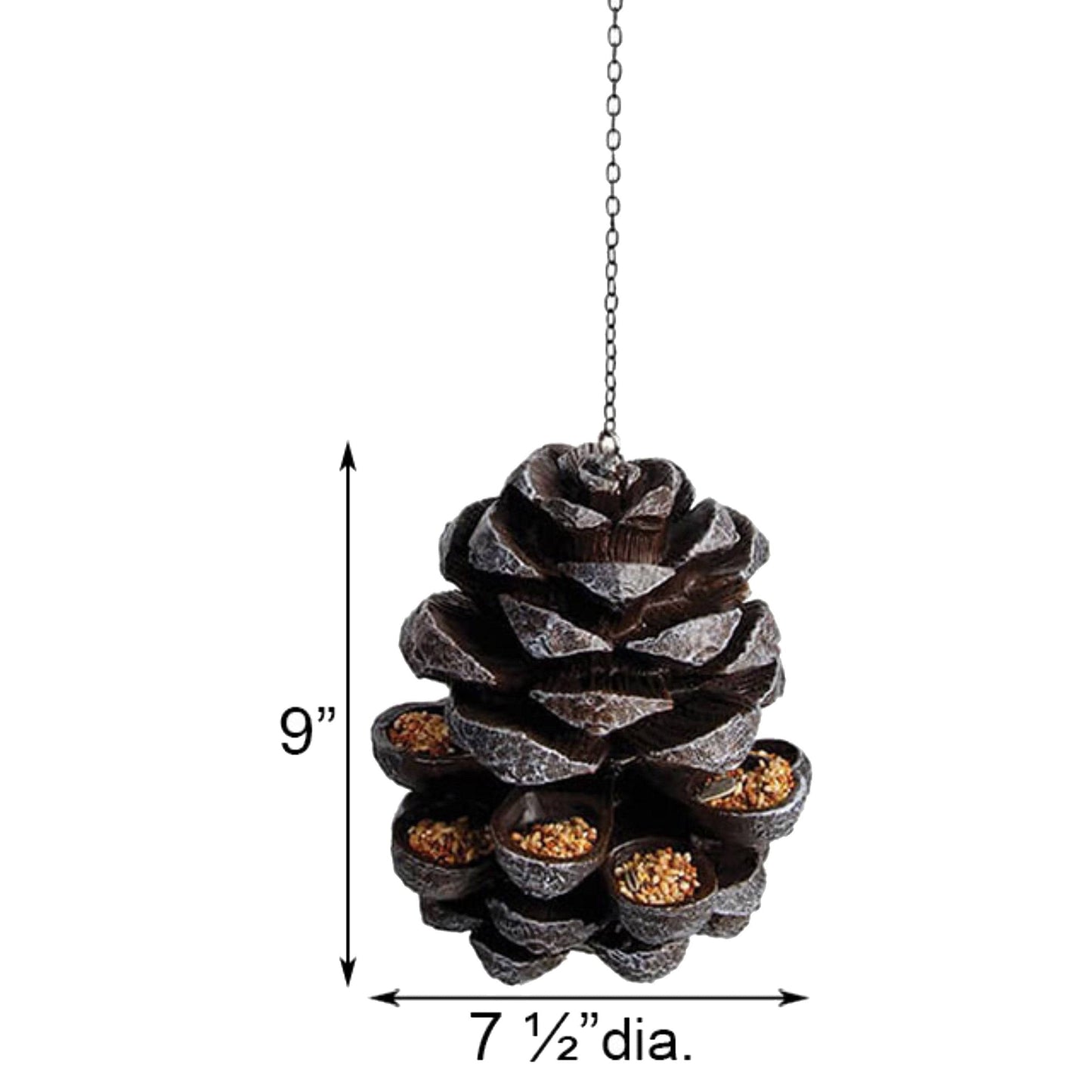 Pinecone Hanging Bird Feeder - Happy Gardens