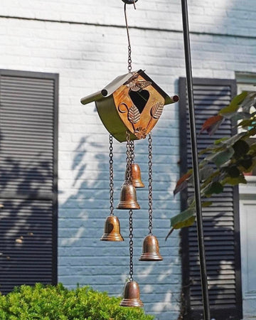 Happy Gardens - Birdhouse Wind Chime