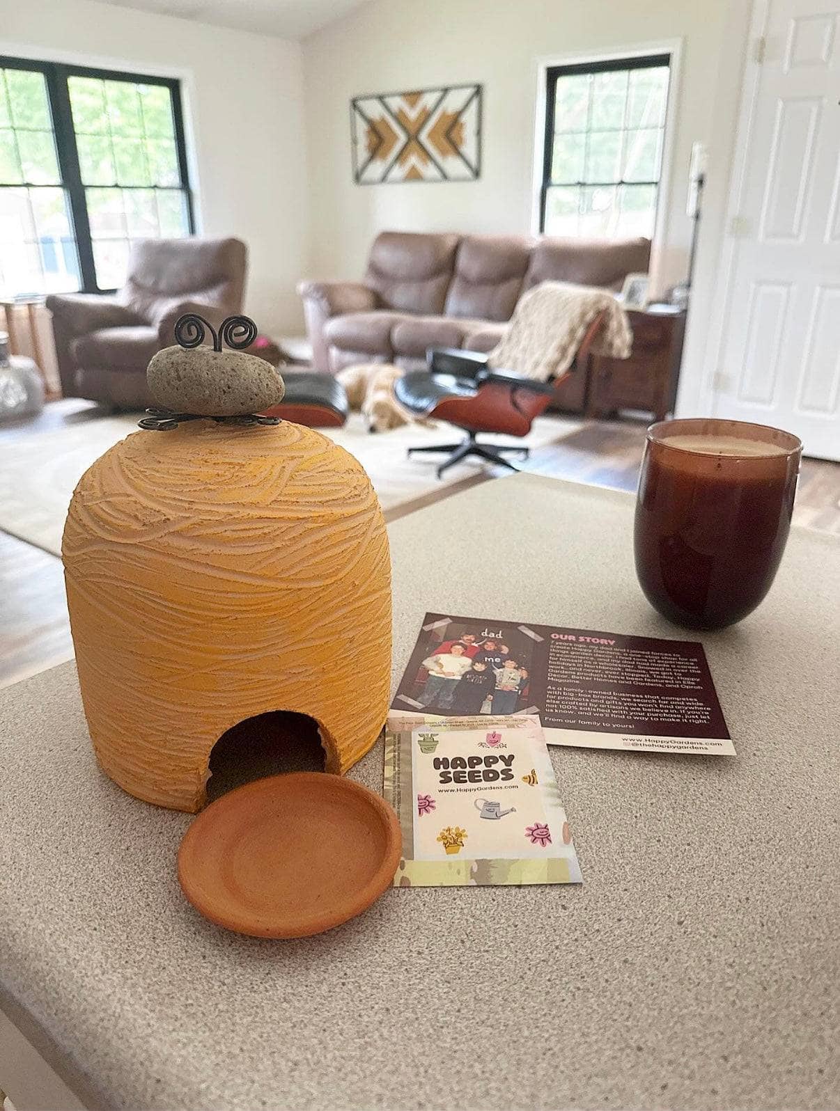 Happy Gardens - Terra Cotta Toad House