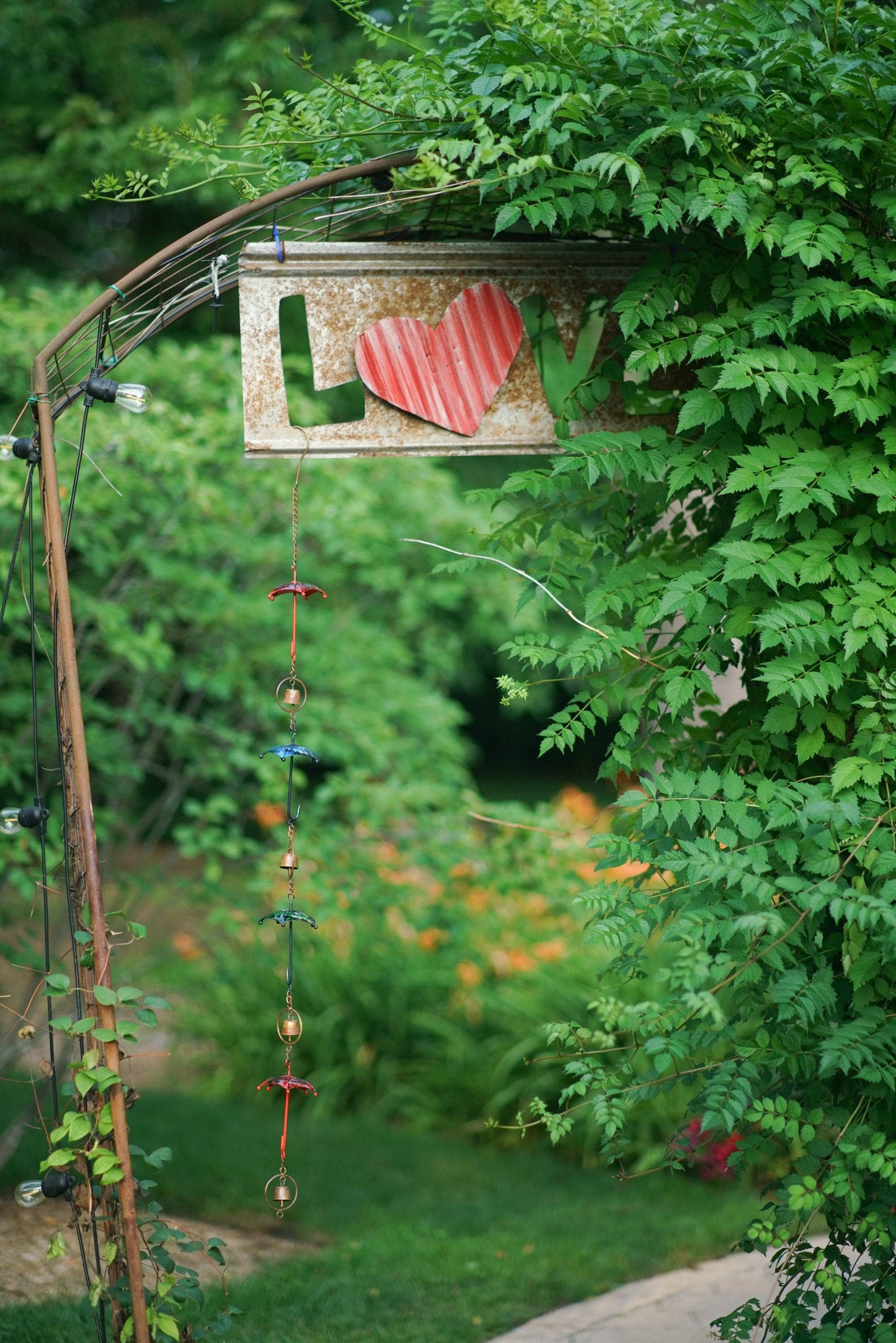 Happy Gardens - Multicolor Umbrella Ornament