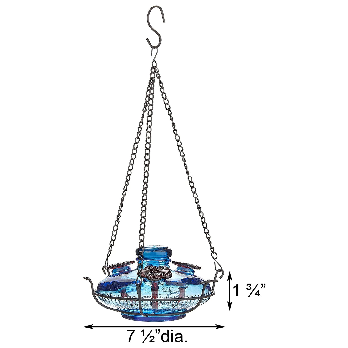 Bloom Hummingbird Feeder with Perch - Happy Gardens