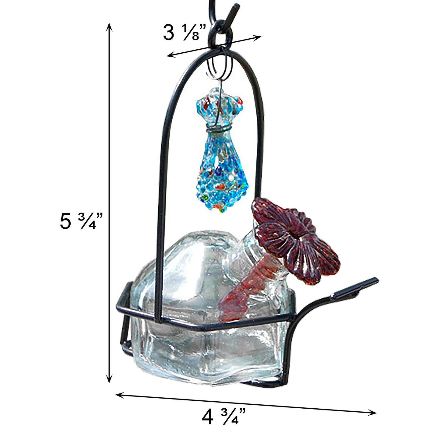 Lunch Pail Hummingbird Feeder - Happy Gardens