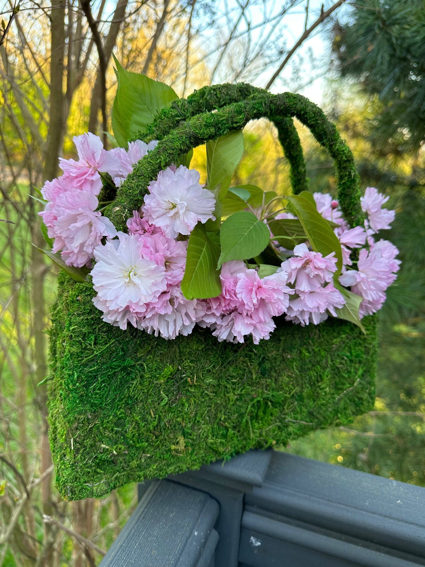 Beaumont Purse Moss Planter - Happy Gardens