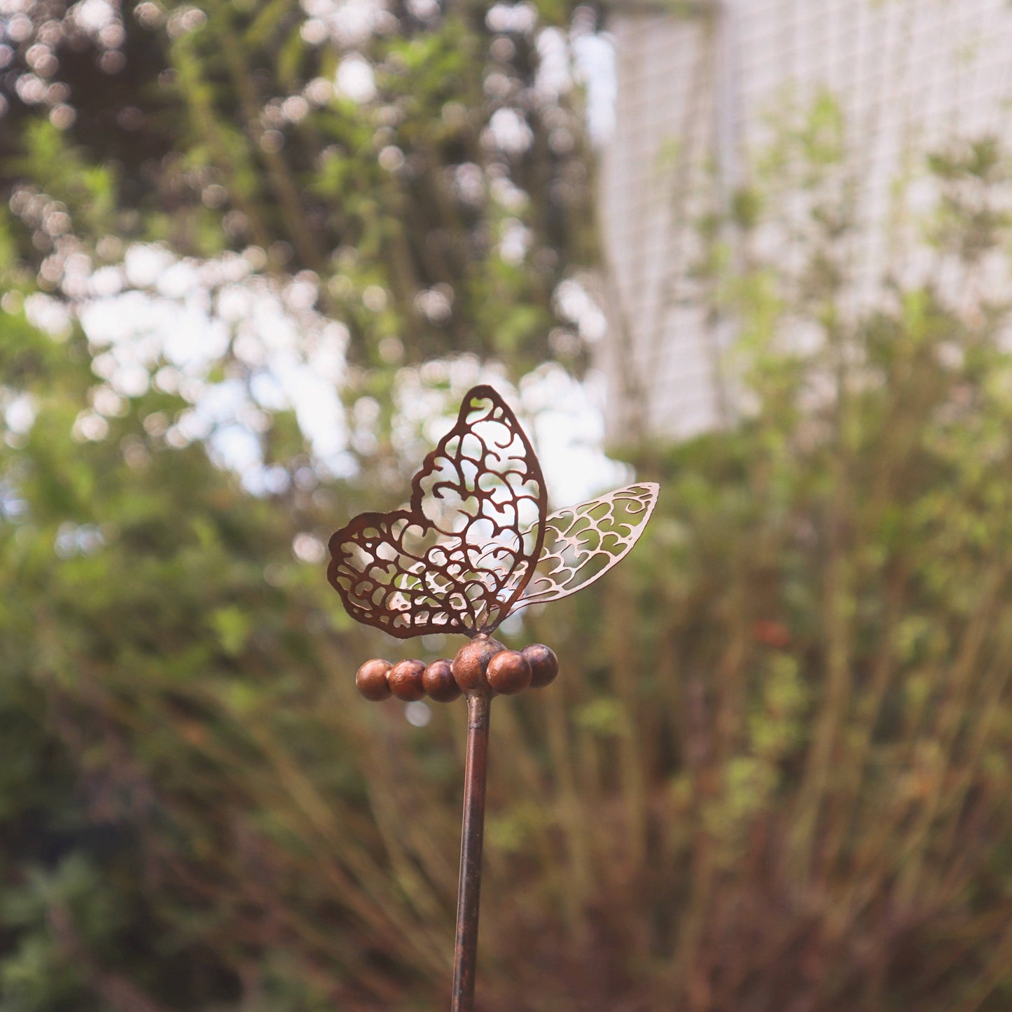 Openwork Butterfly Garden Stake-Happy Gardens