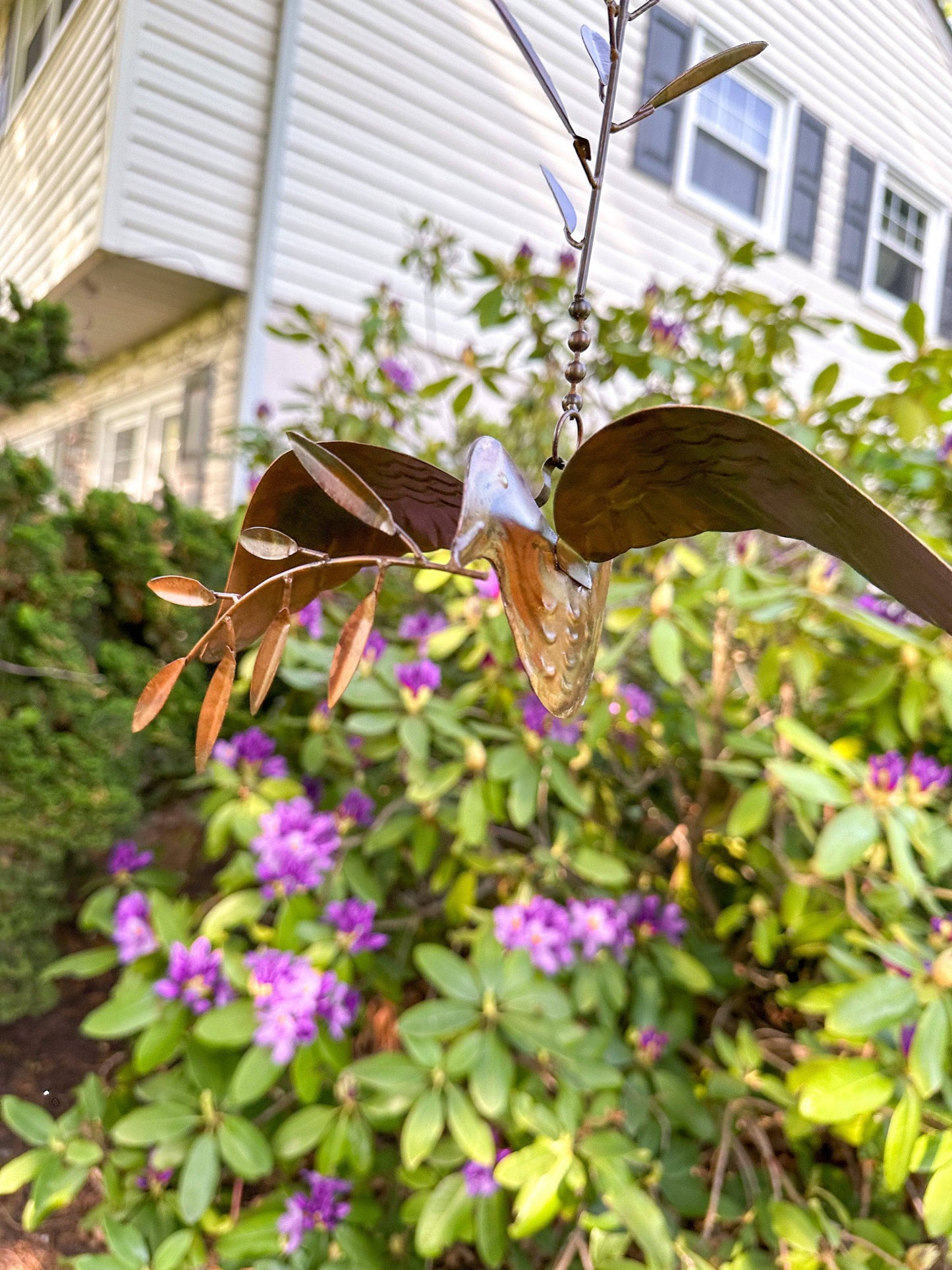 Happy Gardens - Dove Hanging Branch Ornament