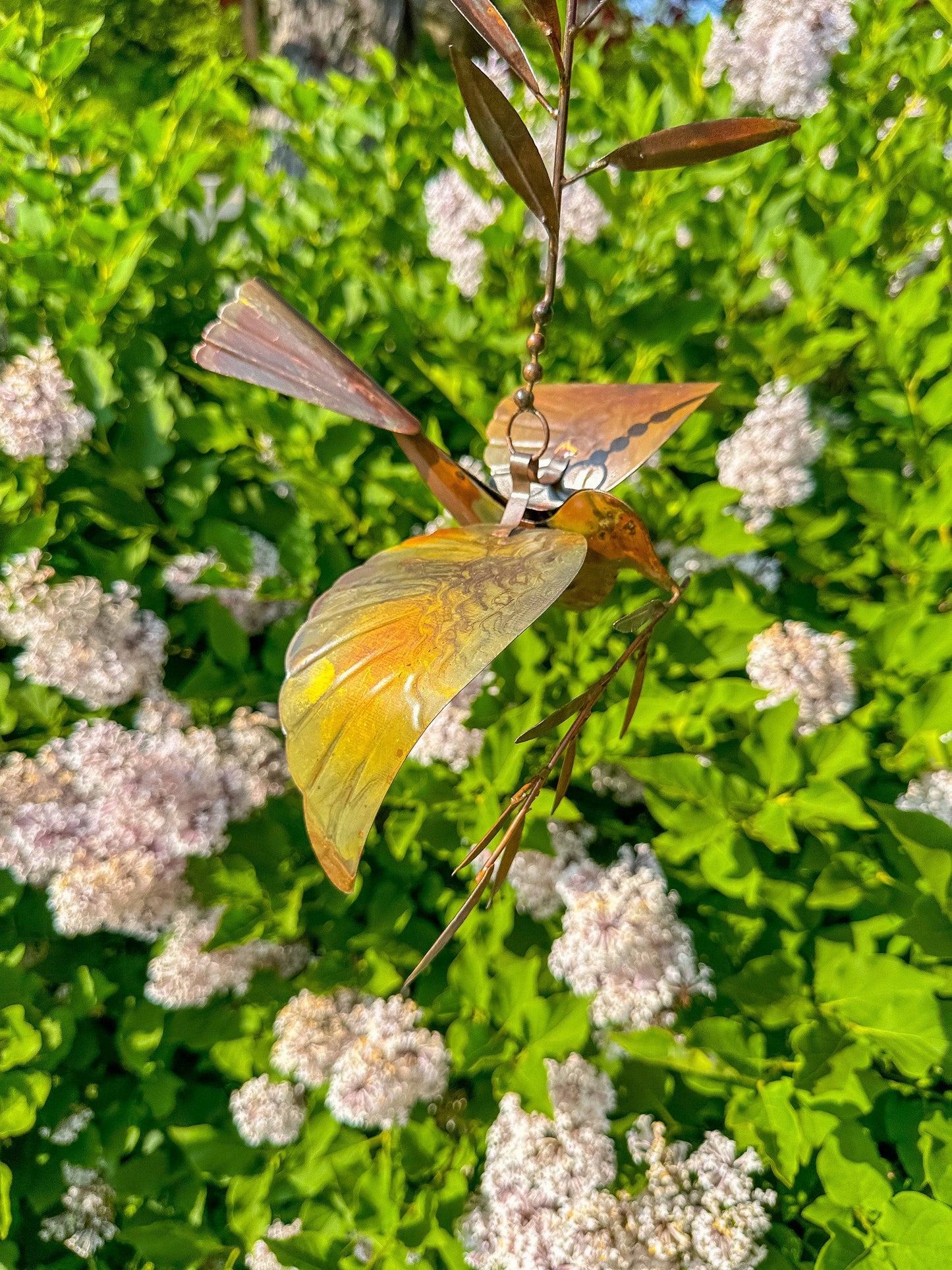 Happy Gardens - Dove Hanging Branch Ornament