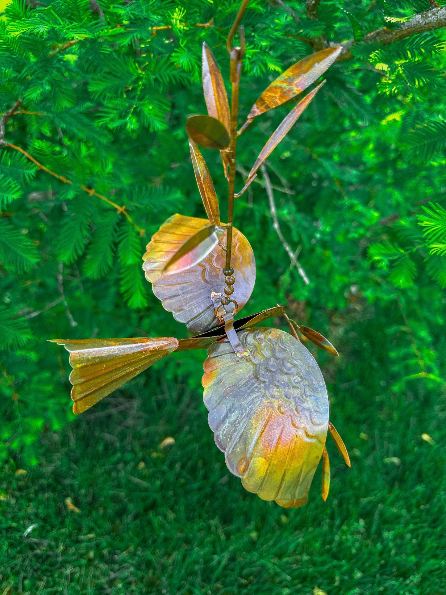 Happy Gardens - Dove Hanging Branch Ornament