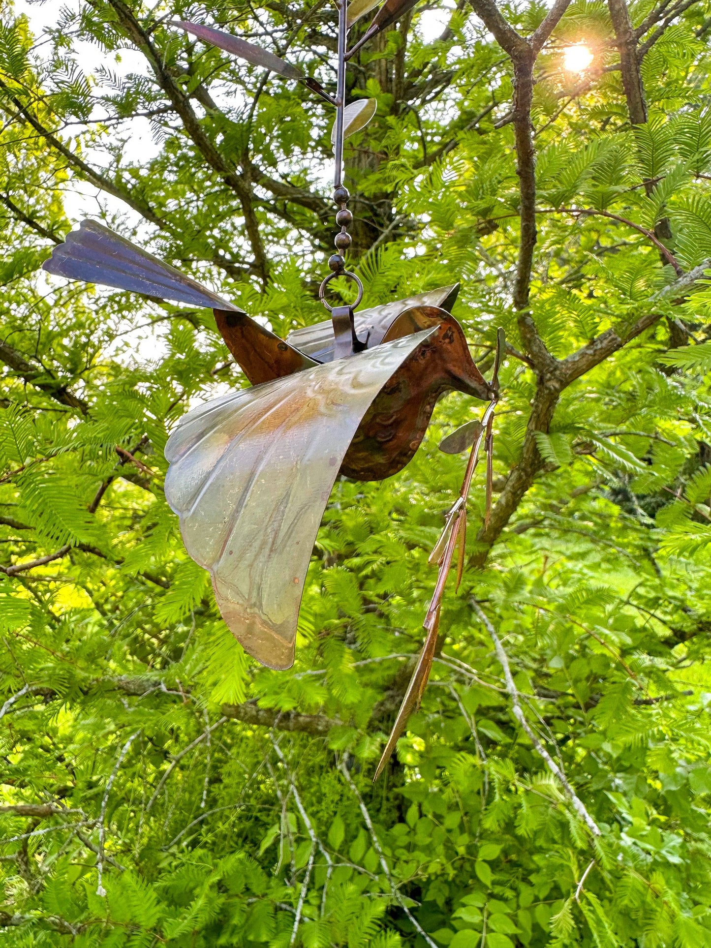 Happy Gardens - Dove Hanging Branch Ornament