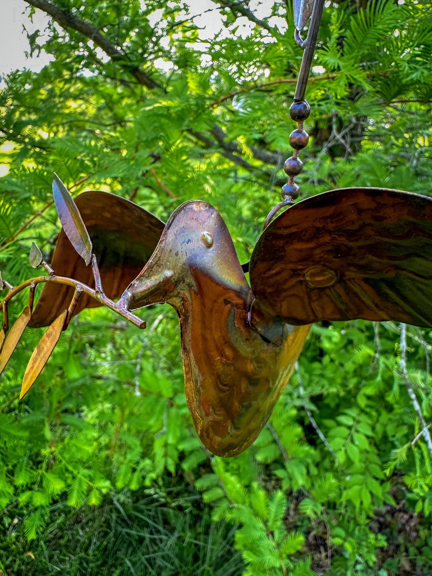 Happy Gardens - Dove Hanging Branch Ornament