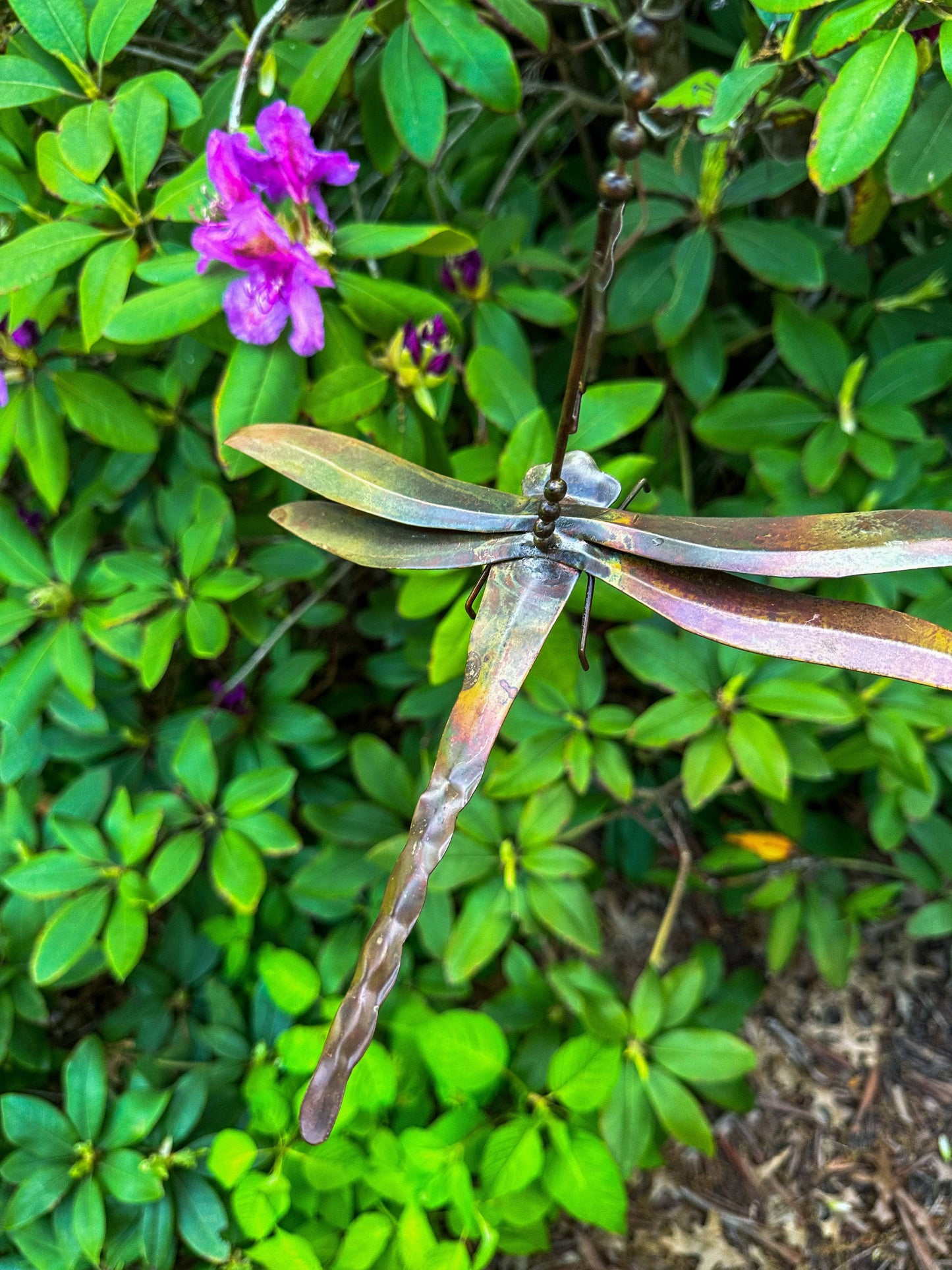 Happy Gardens - Hanging Dragonfly Branch Ornament