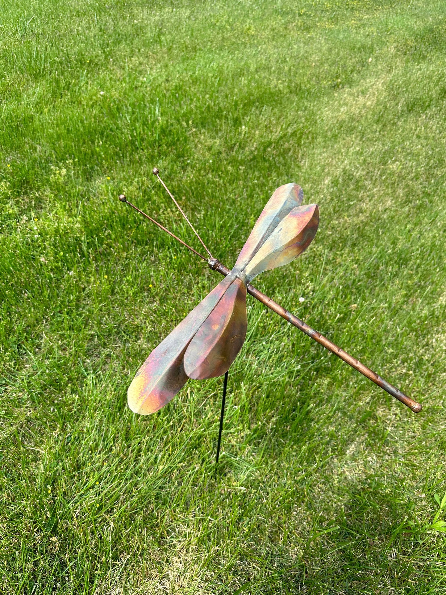 Happy Gardens - Dragonfly Garden Stake Bold